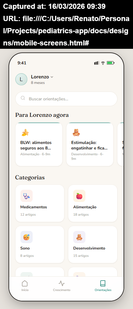 Orientações personalizadas no DocApp